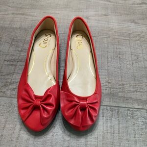 Circus by Sam Edelman Red Bow Flats